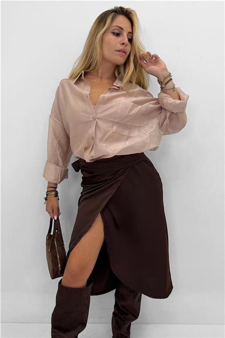 Camicia semi trasparente RAINBOW